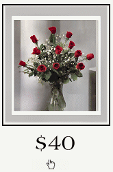 Check out Craig's price for a Dozen Roses, vased!